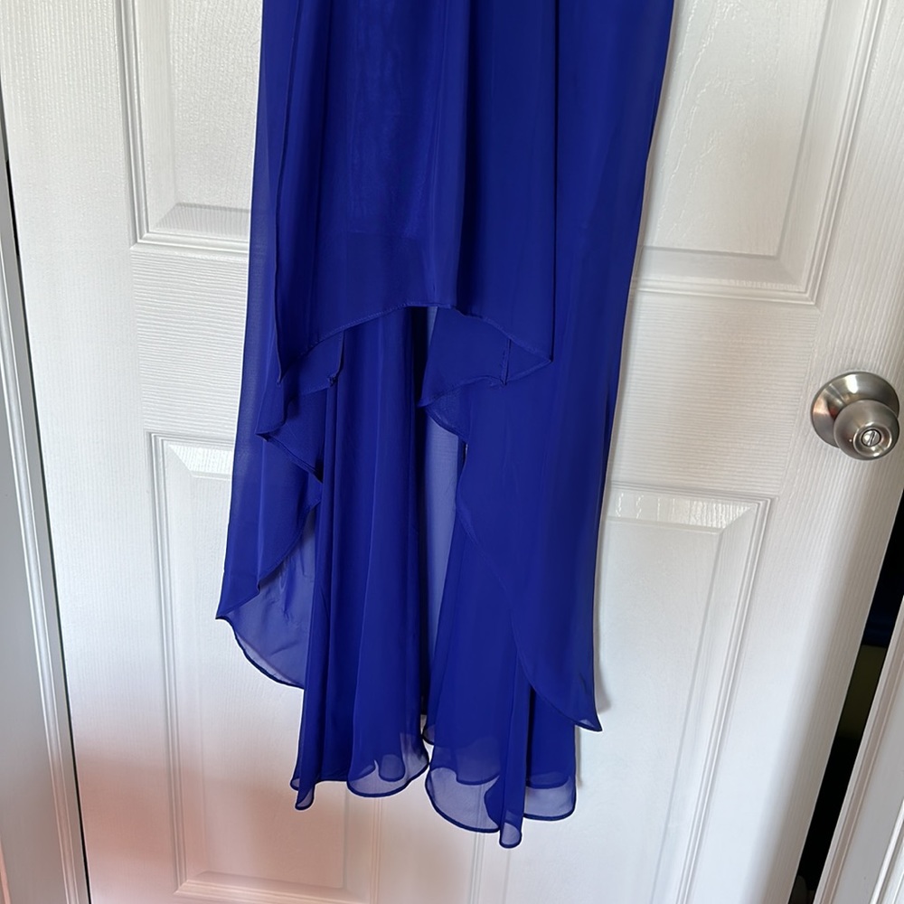 Strapless High/Low Prom Dress - Picture 4 of 6